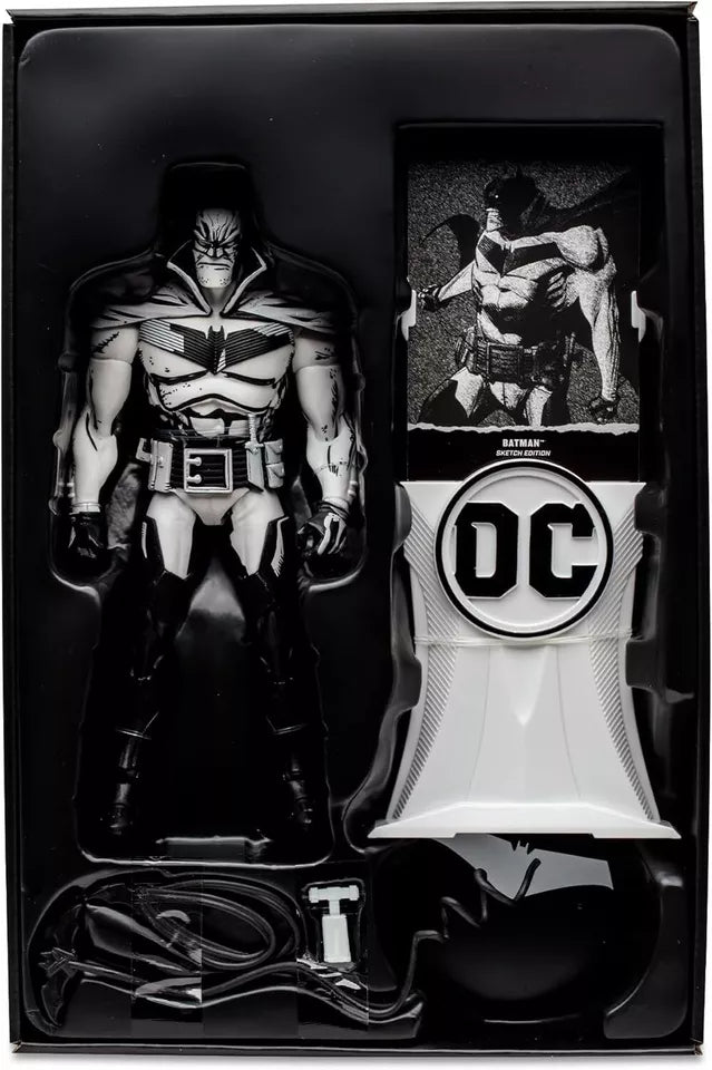 DC Multiverse Batman White Knight Sketch Edition (Gold Label) 7" Action Figure