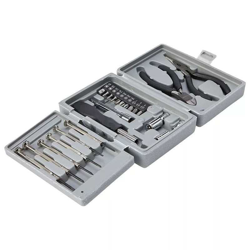 Duratool 25 Pieces Mini Tool Kit With Carry Case DIY Tools - D00197