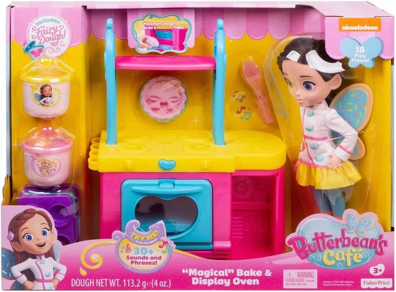 Fisher-Price Butterbean's Cafe Magical Bake & Display Oven 30+ Sounds - GCJ29