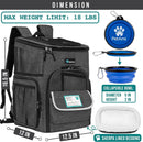 Pet Dog Carrier Backpack Portable Travel Cat Bag Comfort Breathable Mesh Soft