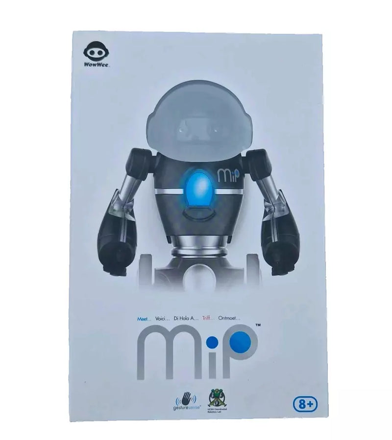 WOWWEE 0825 MIP Robot Friend RC Toy Android/IOS Compatible - Black & Silver