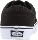 Vans Men's Atwood Casual Canvas Skate Shoes Trainers BNIB, Black / White - UK 7