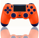 Wireless Controller for PS4/Pro/Slim/PC Bluetooth Gamepad Joystick Dual Vibrate - Sunset Orange
