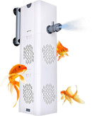 4-in-1 Fish Tank Filter Internal Aquarium Water Pump With Sponges, 500-1800L/H