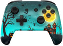 Wireless Switch Controller Pro for Nintendo Switch with Motion Vibration, Turbo Speed Function & Gyro Axis - Halloween