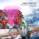 Wireless Switch Controller Pro for Nintendo Switch with Motion Vibration, Turbo Speed Function & Gyro Axis - Tiger