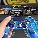 Wireless Controller for PS4/Pro/Slim/PC Bluetooth Gamepad Joystick Dual Vibrate - Blue Camo
