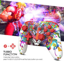 Wireless Switch Controller Pro for Nintendo Switch with Motion Vibration, Turbo Speed Function & Gyro Axis - Tiger