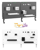 Clamp On Pegboard Mounted Metal Peg Boards For Walls & Desks Peg Board Accessory