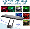 Fish Tank Lights, 14W LED Aquarium Light With Adjustable 24/7 Timer & Brightness
