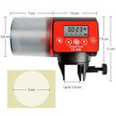 Automatic Fish Feeder 200ml Large Capacity Aquarium Auto Feeders For Fish Food - Red