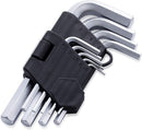 FINDER XJ193126P Arm Hex Key Wrench Set Chrome Vanadium, Metric, Set of 9 Pieces