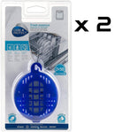 2 x CARE+PROTECT Citrus Dishwasher Deodorant Freshener, 2 Pack (Up To 100 Wash)