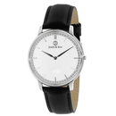 JAMES & SON Men's Analog Quartz Watch With Black Strap - JAS10051-203