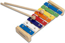 CASCHA Colourful Wooden Xylophone Toy for Children with 2 Mallets