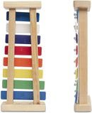 CASCHA Colourful Wooden Xylophone Toy for Children with 2 Mallets