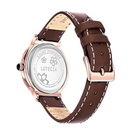 Saint Honoré Women's Analogue Quartz Watch with Brown Leather Strap 7220528ABR