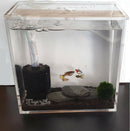 Small Acrylic Fish Tank Breeding Box, Nano Aquarium With Sliding Lid - 4L or 8L
