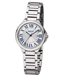Regent Women's Silver 32mm Stainless Steel Women's Quartz Watch - 12221046