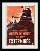 GB eye LTD, Doctor Who - Daleks Black Wood Framed Print (40 x 30cm)
